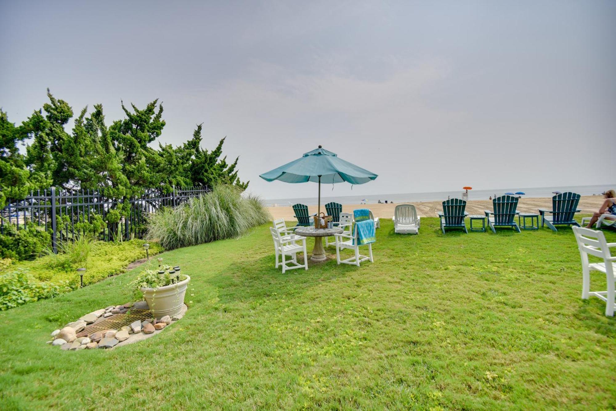 Chic Virginia Beach Retreat - Pool, Steps To Beach Eksteriør billede